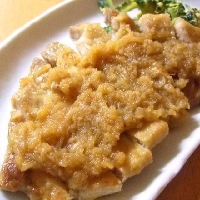 ポークソテーおろしソース