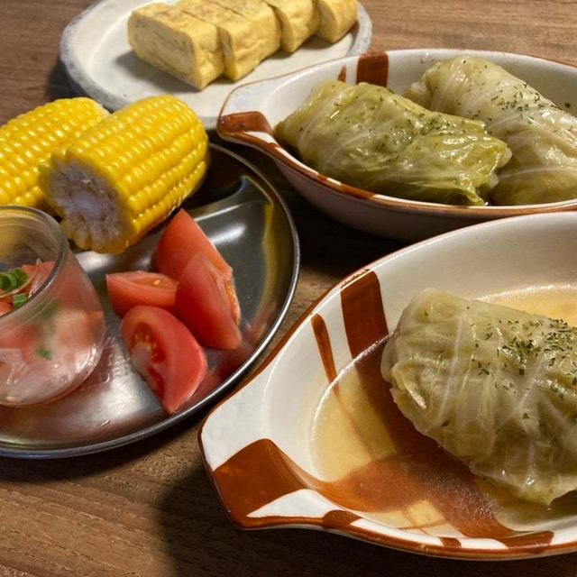 本格的に暑くなる前にロールキャベツ♪