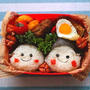 運動会前日弁当＊顔むすび弁当