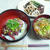 まぐろ丼と豚汁