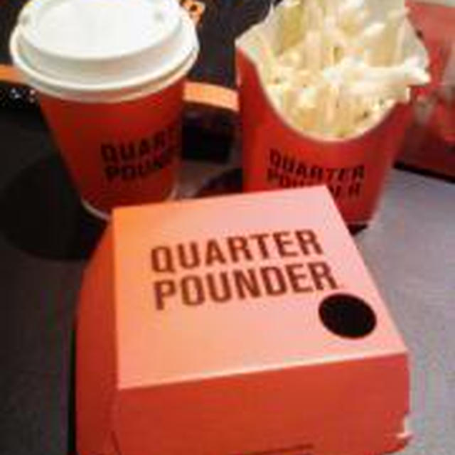 ☆QUARTER POUNDER☆