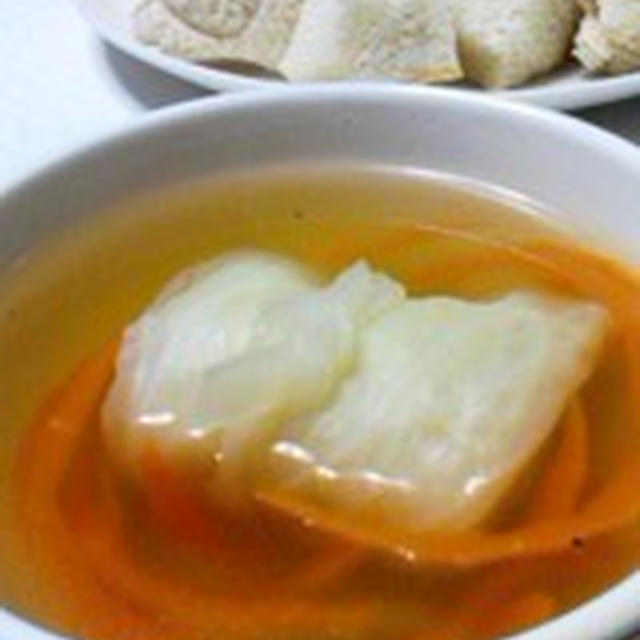 冷凍ロールキャベツのコンソメスープ By ぴよさん レシピブログ 料理ブログのレシピ満載