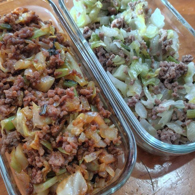 一度に炒めて２通りの味付け！簡単ごはんおかず＼(^o^)／
