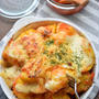 ♡韓国風♡明太うまダレdeチーズポテト焼き♡レシピあり♡