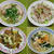 いろんな味付けで、朝のキャベツ：野菜食日記[563]-[566]