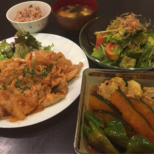 【昨日の晩ごはん☆薄切り肉でポークチャップ！】