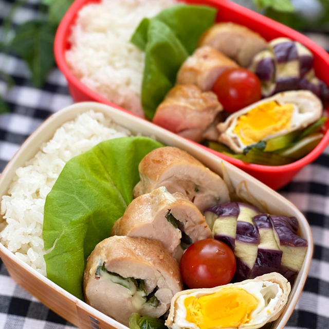 【お弁当動画】#26 鶏肉の大葉チーズロール弁当 [Michelle’s Bento]