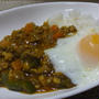 カレーパウダーで減塩～ドライカレー!(^^)!