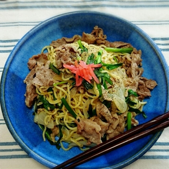 塩焼きそば。