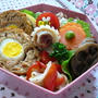うずらのスコッチエッグ弁当♪