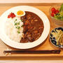 ビーフカレー定食【我が家のカレー隠し味ベスト５】