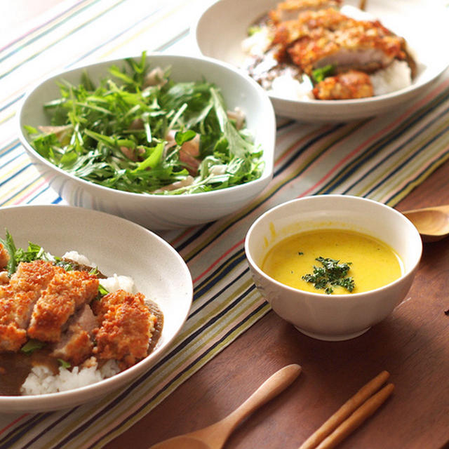 「やさい便」の野菜で作る！野菜たっぷりカツカレーランチ