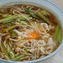 フーディストノート掲載〜ボリューミィ＆ヘルシー！ごま香るたっぷりキノコと青菜の肉蕎麦。