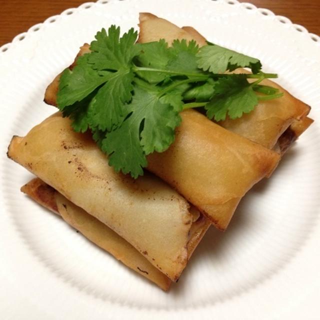 『レッドペパー』＋『塩レモン』の春巻き