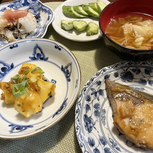 検査結果＆ブリの照り焼き