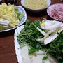 ２度目の鶏と香味野菜のすき焼き鍋