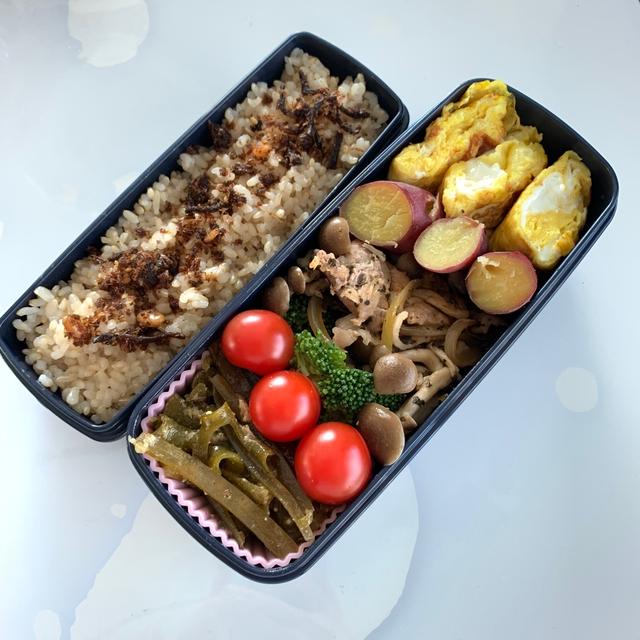 豚肉のバジル炒め弁当