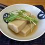 シンプルだけど美味しい高野豆腐の旨煮
