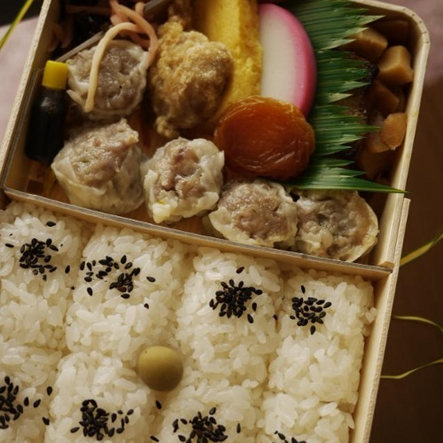 「崎陽軒」のシウマイ弁当。