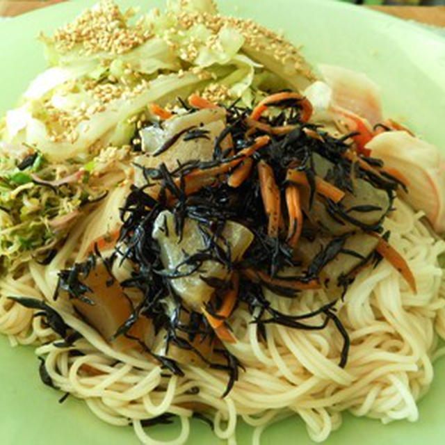 冷やしそうめん ～ またまた BBQ ！～ 焼きおにぎり