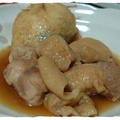 レンジで簡単鳥の煮付け