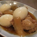 鶏手羽元とゆで卵の中華煮！