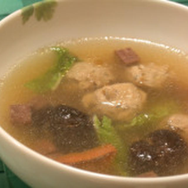 あったか肉団子スープ☆しょうがパワーで体ぽかぽか☆
