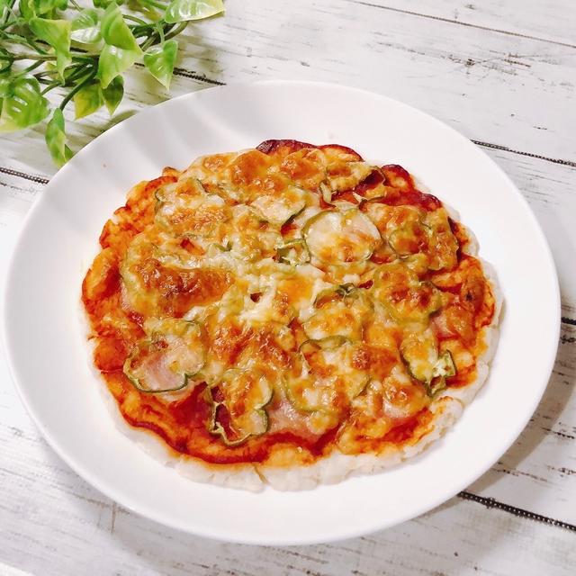 ポテトフレークで簡単ピザ　おやつ　朝食に！　【モニター】