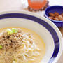 暑い夏に☆濃厚冷やし担々麺風素麺