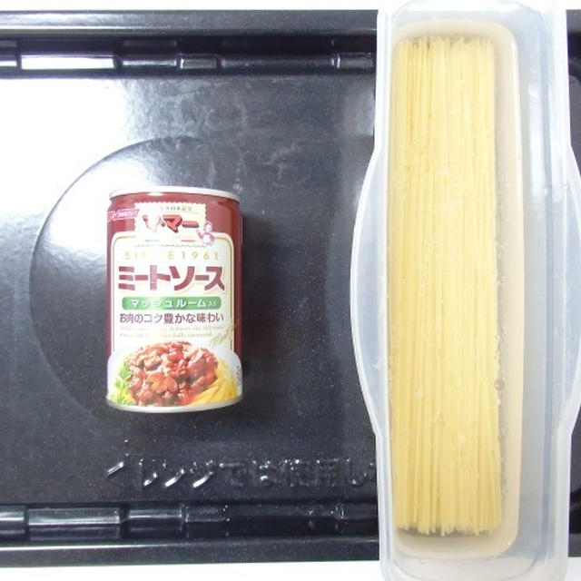 ヘルシオ料理＊パスタ＆市販の缶詰ソース（失敗）
