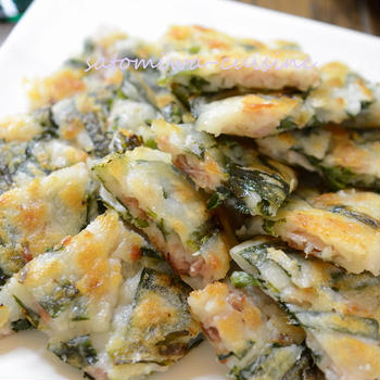 お弁当にも【豚ニラの米粉チヂミ】カリっともっちり！｜米粉料理