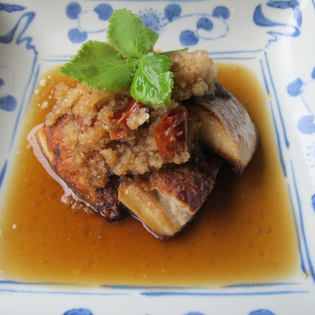 鯖の煮おろし＆じゃが芋の煮物