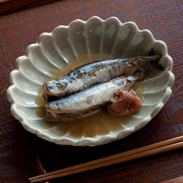 鰯の梅煮と水茄子、そして。