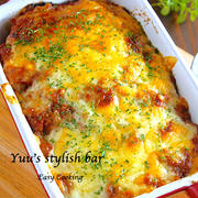 コク旨ホックホク〜♡チーズがとろ〜り♡『ポテトミートグラタン』《簡単*節約》