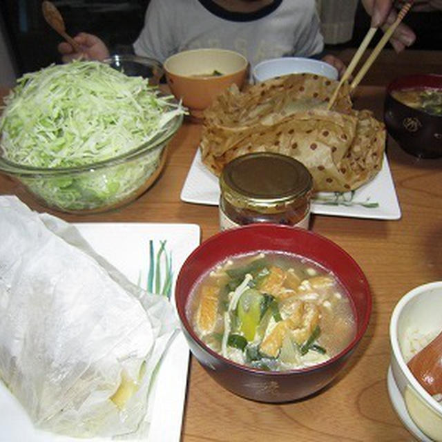 【レシピ】韓国風❤きのこと豚肉の紙包み焼き・ただいま授乳中…