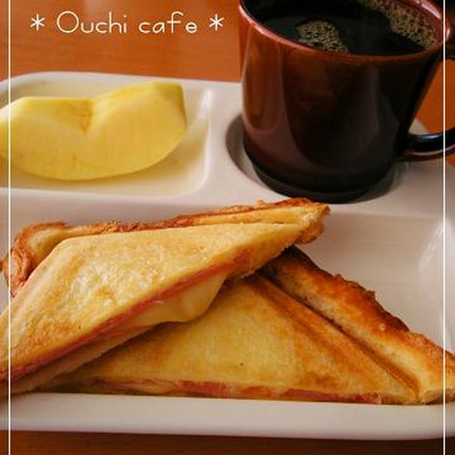 デニ食でホットサンド♪と　模様替え?