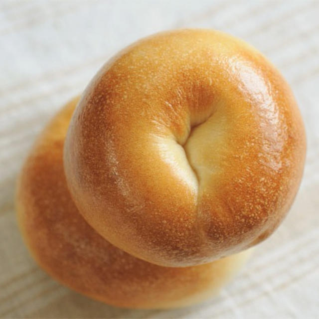 ミルクベーグル、チーズベーグル