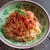 シンプルなトマトのパスタ