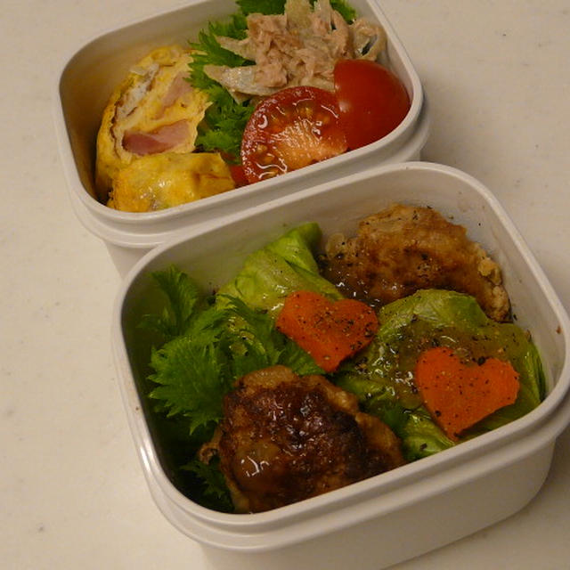 お弁当（ミニロールキャベツ）