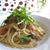 なめたけと水菜の梅パスタ☆+゜