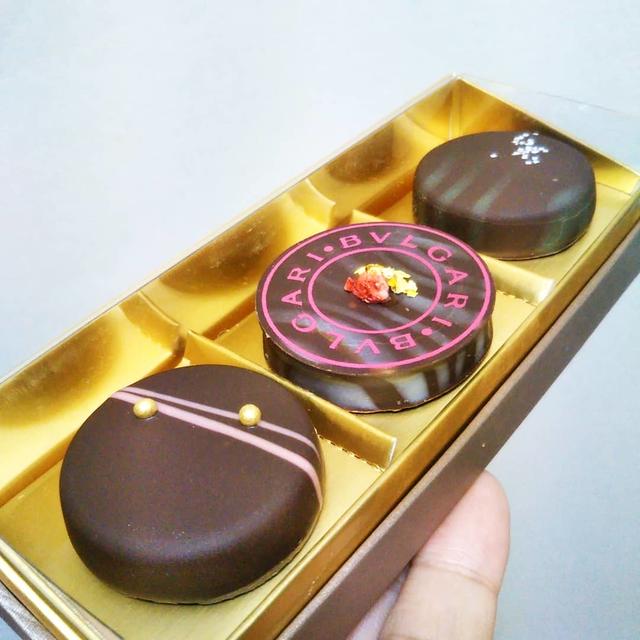 おやつ☆ブルガリのチョコレート♡