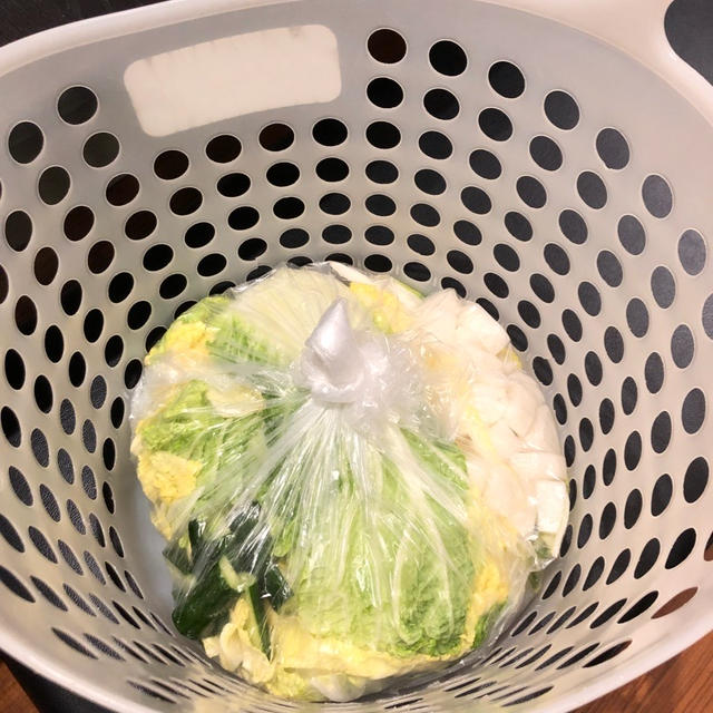 キムチを作りました〜！！