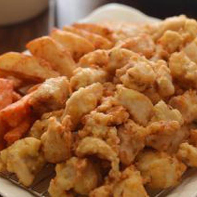 食べたくなるから揚げレシピの晩ごはん。