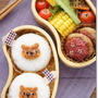 五平餅風おにぎりにごまみそクマちゃんのお弁当！