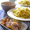＊子どもが大好き！つけ麺…手作り鶏ハム添え＊