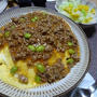 合い挽き肉天津飯