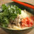 冷凍うどんで簡単♪豆乳のピリ辛エスニック風肉うどん