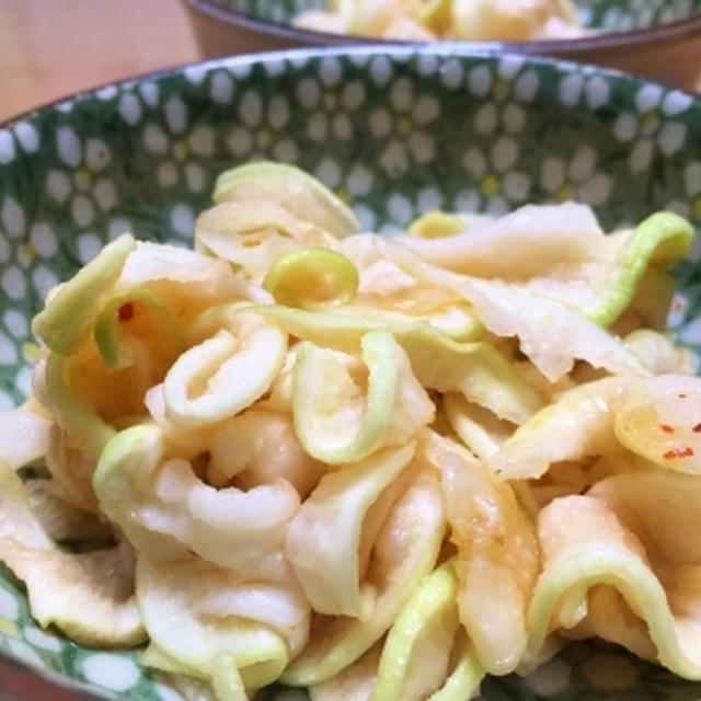 干した大根でちゃちゃっとのおつまみ♪