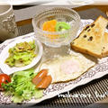 ワンプレートで朝食♪簡単！春キャベツとツナの炒め物