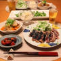 『鰹のたたき』とストウブで『牛すじ煮込み』の献立。